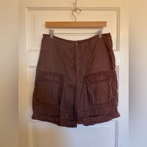 Free People cargo shorts
